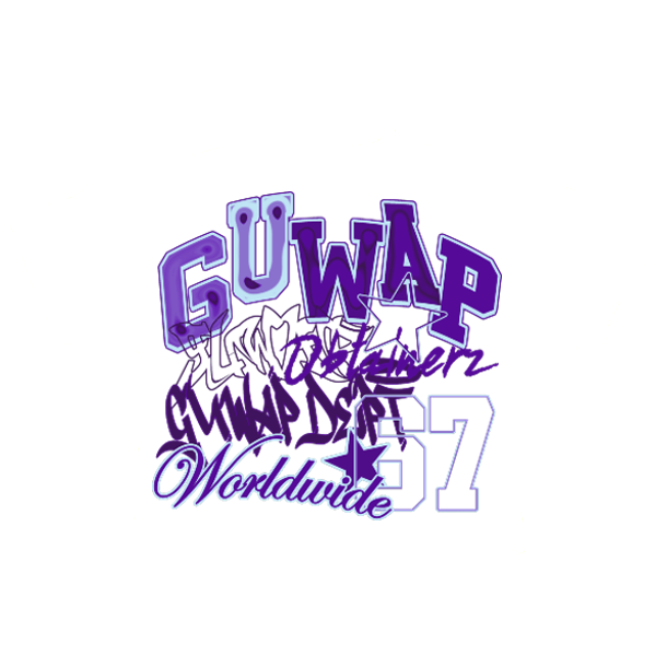 GUWAP DEPT WORLDWIDE "Cropped Tee"