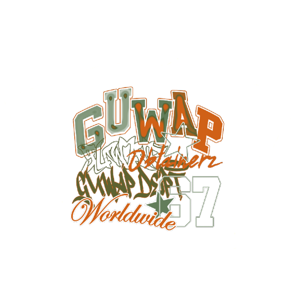 GUWAP DEPT WORLDWIDE "Cropped Tee"