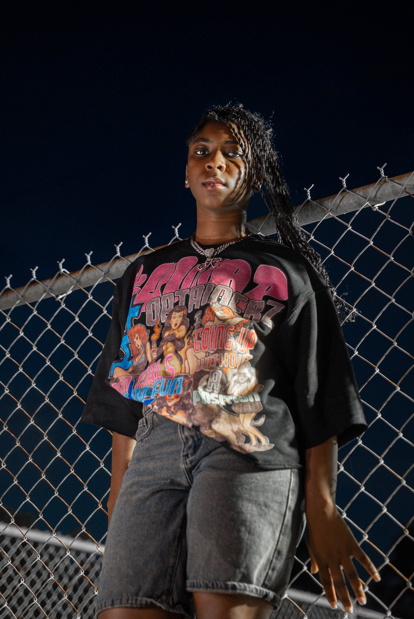 GOOD GIRLS AINT NO FUN “Cropped Tee”