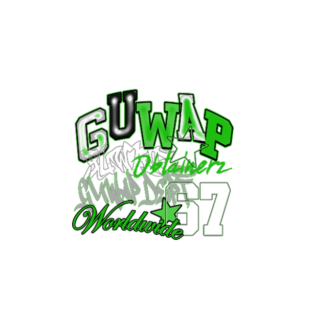 GUWAP DEPT WORLDWIDE "Cropped Tee"