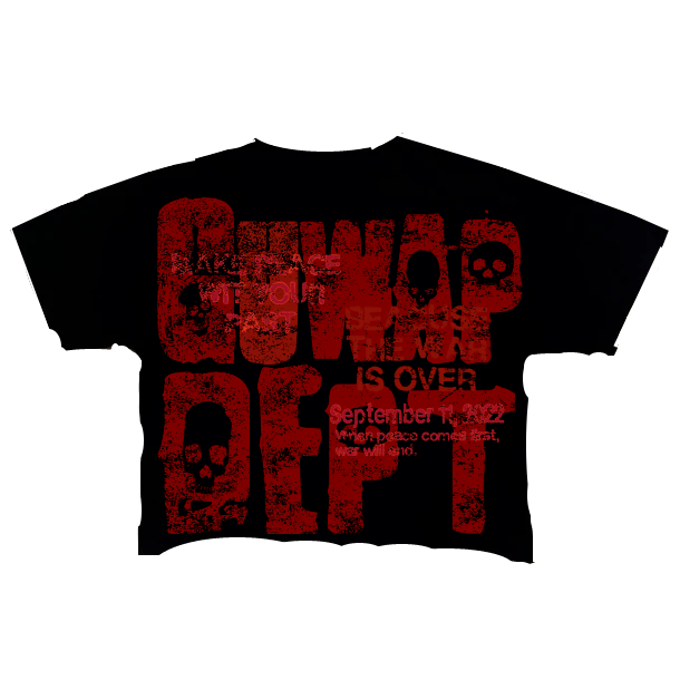 GUWAP DEPT "Cropped Tee"