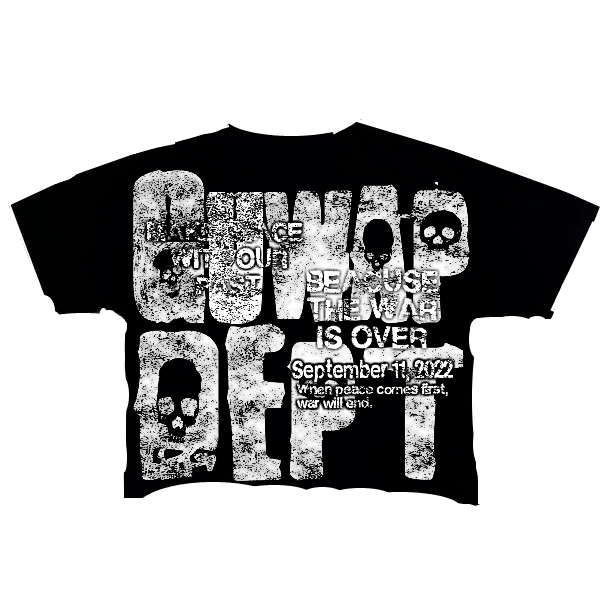 GUWAP DEPT "Cropped Tee"