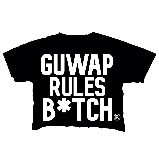 GUWAP RULES "Cropped Tee"