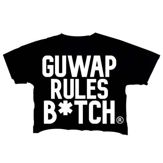 GUWAP RULES "Cropped Tee"