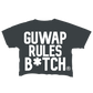 GUWAP RULES "Cropped Tee"