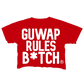 GUWAP RULES "Cropped Tee"