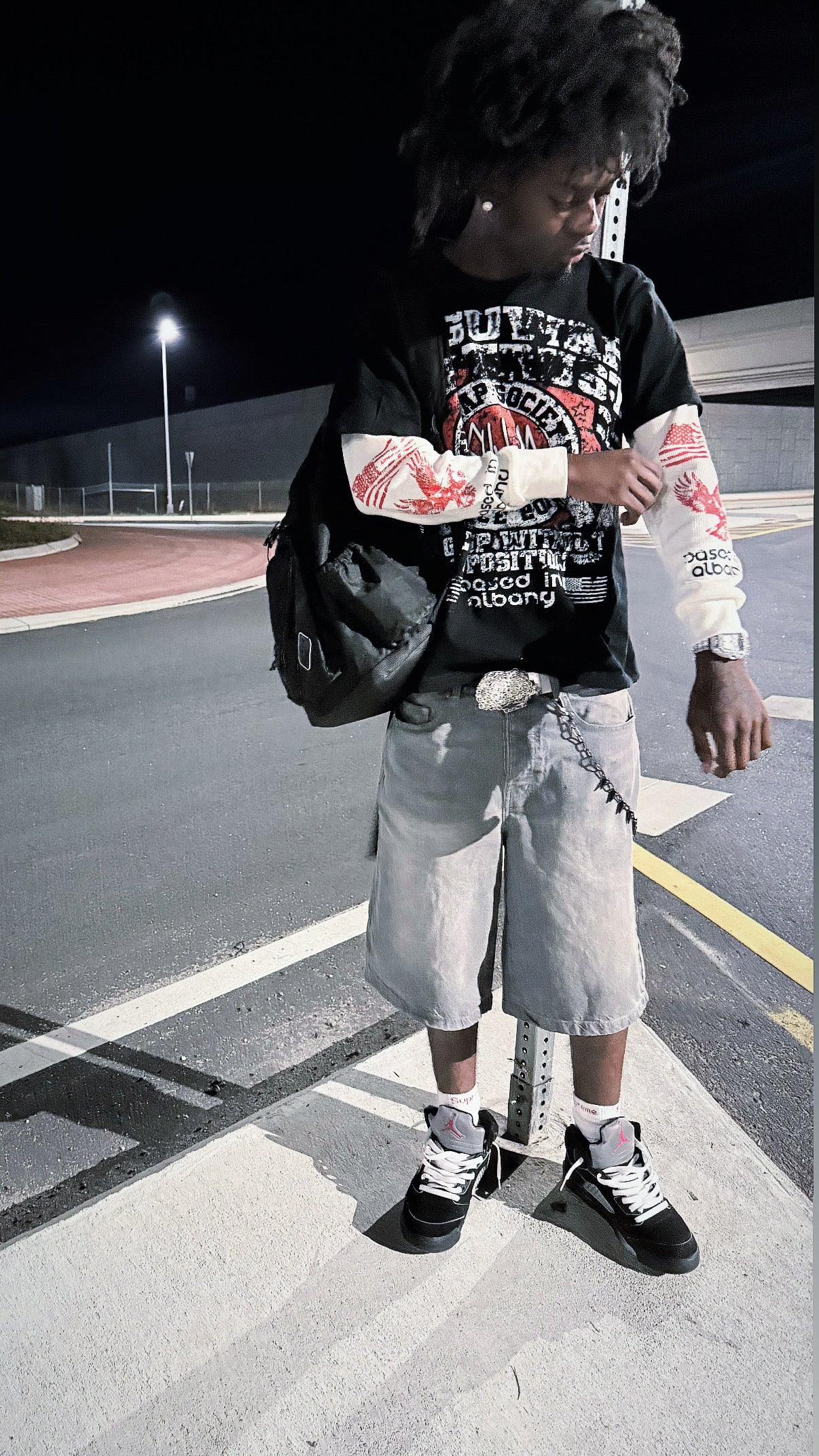 *NEW* in GUWAP WE TRU$T “Double Layer Longsleeve”