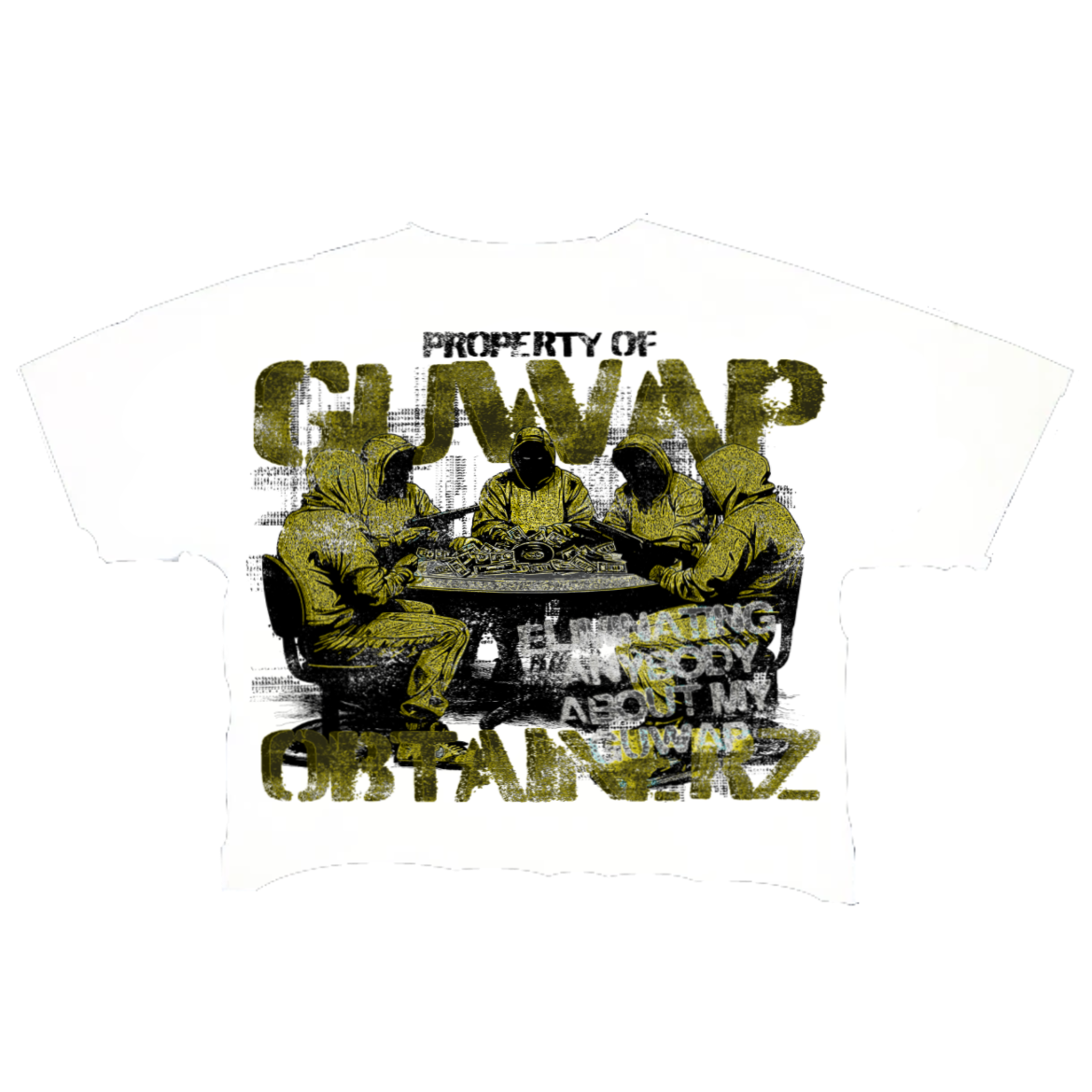 *NEW* Eliminating Anybody About My GUWAP “Cropped Tee”