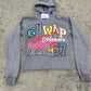 *NEW* GUWAP DEPT WORLDWIDE “Rhinestone Puff-Print Hoodie”