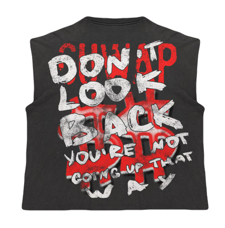 GUWAP DONT LOOK BACK “ROCK$TAR TEE”