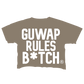 GUWAP RULES "Cropped Tee"