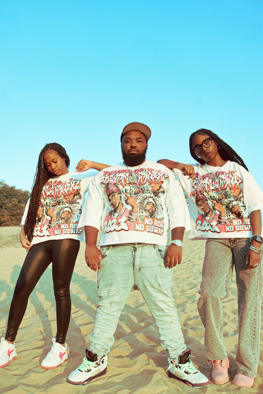 GUWAP No Ri$k, No GUWAP "Cropped Tee"