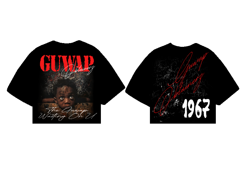 The GUWAP Waiting On U "Cropped Tee"