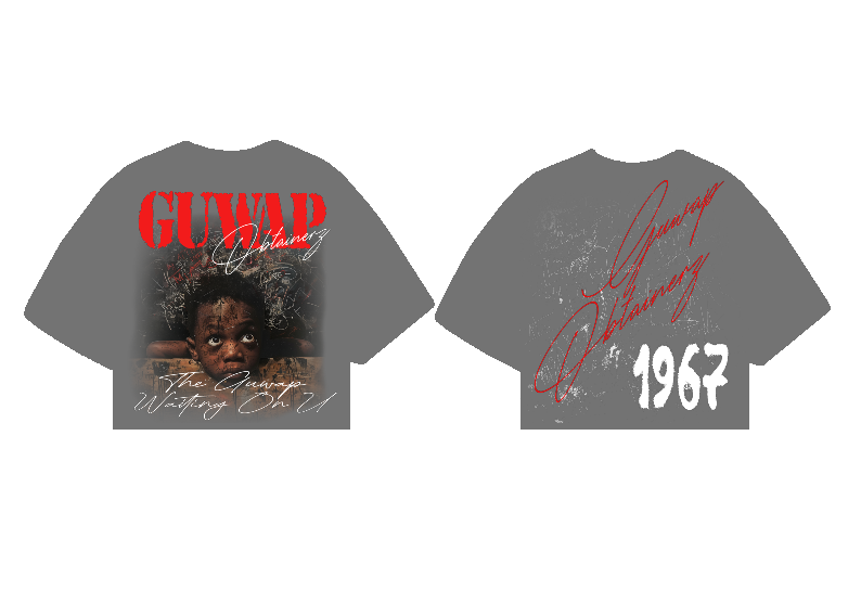 The GUWAP Waiting On U "Cropped Tee"