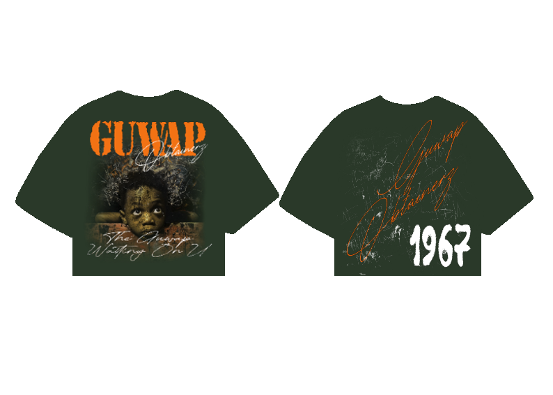 The GUWAP Waiting On U "Cropped Tee"